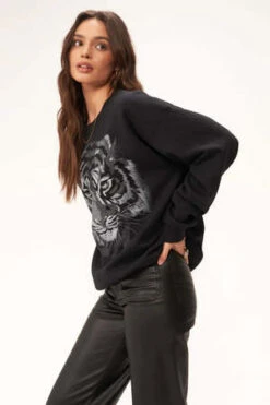 Project Social TTiger Oversized Sweatshirt -Sports Clothing Project Social T Tiger Oversized Sweatshirt 20231013224242