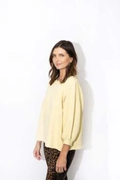Rachel ComeyFond Sweatshirt - Pale Yellow -Sports Clothing Rachel Comey Fond Sweatshirt Pale Yellow 20231005175057
