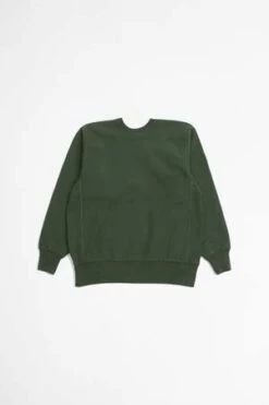 OrslowReverse Weave Heavy Weight Vintage Sweatshirt - Green -Sports Clothing Reverse Weave Heavy Weight Vintage Sweatshirt Green 20221219105401 1