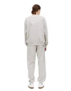 Sporty & RichWellness Printed Sweatshirt - Gray -Sports Clothing SPORTY RICH Wellness printed sweatshirt 20230822102439