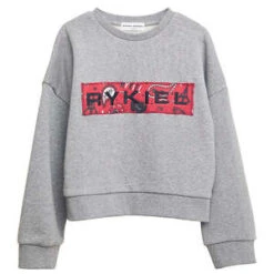Sonia Rykielkids Sonia Rykiel Child Marisa Sweatshirt - Grey -Sports Clothing Sonia Rykiel Child Marisa Sweatshirt Grey 20220311172339 1