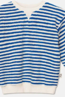 My Little CozmoKIDS My Little Cozmo Surf Sweatshirt - Ocean Organic Terry Stripe 9 My Little CozmoKIDS My Little Cozmo Surf Sweatshirt - Ocean Organic Terry Stripe -Sports Clothing Surf Sweatshirt in Ocean Organic Terry Stripe by My Little Cozmo 20220213070002 2