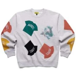 MARKETMarket T-shirt Patch Crewneck Sweatshirt - Ash