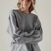 ÉTERNEterne Oversized Crewneck Sweatshirt - Heather Grey -Sports Clothing TERNE OVERSIZED CREWNECK SWEATSHIRT 20231018190951