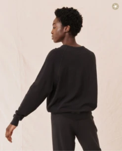 The Great.The College Sweatshirt - Almost Black -Sports Clothing The College Sweatshirt Almost Black 20230903014506 1