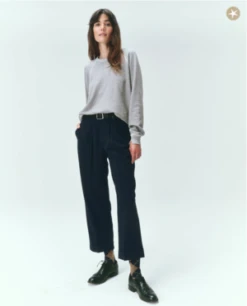 The Great.The College Sweatshirt - Varsity Grey -Sports Clothing The College Sweatshirt Varsity Grey 20231030230053 1