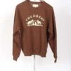 The Great.The College Sweatshirt W/ Gaucho Graphic - Hickory -Sports Clothing The College Sweatshirt w Gaucho Graphic Hickory 20230926010631