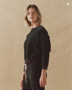 The Great.The Corduroy Teammate Sweatshirt - Slate -Sports Clothing The Great The Corduroy Teammate Sweatshirt Slate 20231003211331 1