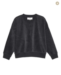 The Great.The Corduroy Teammate Sweatshirt - Slate -Sports Clothing The Great The Corduroy Teammate Sweatshirt Slate 20231003211331 2