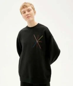 MarneThe Jane Sweatshirt - Black -Sports Clothing The Jane Sweatshirt Thinking Mu 20231024220825 1