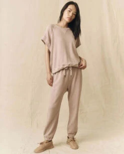 The Great.The Wedge Sweatshirt - Soft Lilac -Sports Clothing The Wedge Sweatshirt 20230530192257