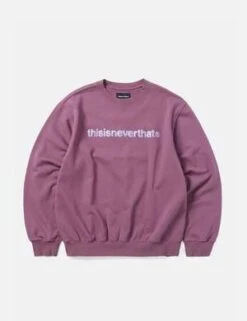 ThisIsNeverThatThisisneverthat T-Logo Crewneck Sweatshirt - Fuchsia -Sports Clothing Thisisneverthat T Logo Crewneck Sweatshirt Fuchsia 20230217181046 2