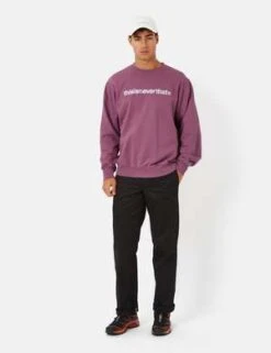 ThisIsNeverThatThisisneverthat T-Logo Crewneck Sweatshirt - Fuchsia -Sports Clothing Thisisneverthat T Logo Crewneck Sweatshirt Fuchsia 20230217181046