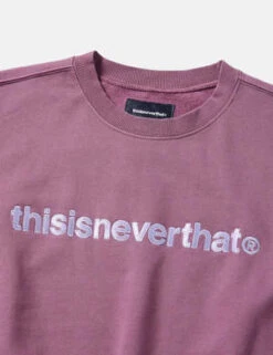 ThisIsNeverThatThisisneverthat T-Logo Crewneck Sweatshirt - Fuchsia -Sports Clothing Thisisneverthat T Logo Crewneck Sweatshirt Fuchsia 20230217181047