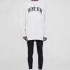 Anine BingTyler Sweatshirt - Heather Grey/Black -Sports Clothing Tyler Sweatshirt in Heather Grey with Black 20230811192532