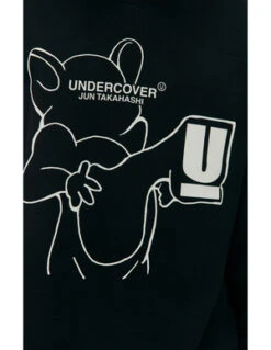 Undercovergraphic Logo Sweatshirt - Black -Sports Clothing Undercover Black graphic logo sweatshirt 20231028115320 1