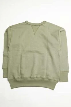 Warehouse & Co.WAREHOUSE & CO. Lot 401 Plain Sweatshirt - OD Green -Sports Clothing WAREHOUSE CO Lot 401 plain OD Green 20220203220004