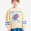 Bobo ChosesKids Bobo Choses Walking Clock Sweatshirt - Beige -Sports Clothing Walking Clock Kid s Sweatshirt 20220907004326