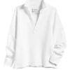 Frank & EileenPopover Henley Sweatshirt - White 1 Frank & EileenPopover Henley Sweatshirt - White -Sports Clothing White Popover Henley Sweatshirt 20231029013428