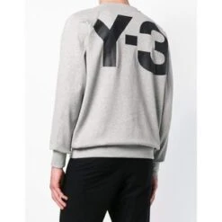 Y-3Classic Crewneck Sweatshirt - Grey -Sports Clothing Y 3 Classic Crewneck Sweatshirt Grey 20181022203804