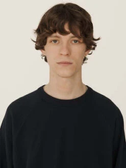 YMCEarth Schrank Sweatshirt - Navy -Sports Clothing YMC Earth Schrank Sweatshirt in Navy 20230413131737 2