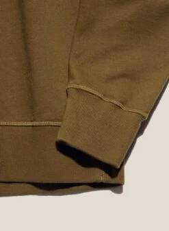 YMCEarth Shrank Organic Cotton Sweatshirt - Olive 15 YMCEarth Shrank Organic Cotton Sweatshirt - Olive -Sports Clothing YMC Earth Shrank Organic Cotton Sweatshirt Olive 20230831172721