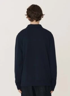 YMCEarth Sugden Organic Cotton Sweatshirt - Navy -Sports Clothing YMC Earth Sugden Organic Cotton Sweatshirt Navy 20230904112725