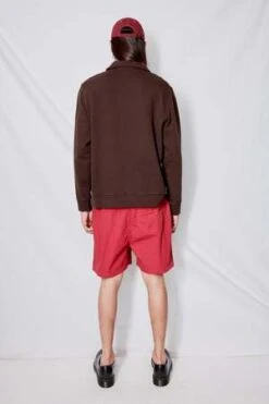 YMCSugden Sweatshirt - Brown -Sports Clothing YMC Sugden Sweatshirt Brown 20230629003249 1