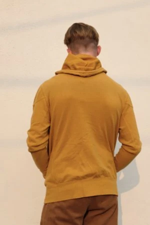 JungmavenZeppelin Hooded Sweatshirt - Marigold 5 JungmavenZeppelin Hooded Sweatshirt - Marigold - Image 3