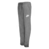 Nike Sweatpants NSW Fleece Club - Carbon Heather/White Plus Size Kids -Sports Clothing a40f9ad71918