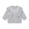 Chloé Sweatshirt With Scalloped Edge -Sports Clothing a8130f0cf1d52b39a66574ac60bb89ea
