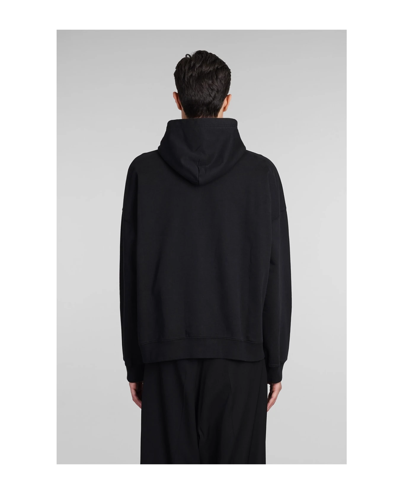 Balenciaga Sweatshirt In Black Cotton 5 Balenciaga Sweatshirt In Black Cotton - Image 3