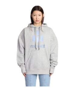 Mansel Sweatshirt In Grey Cotton