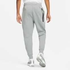 Nike Sweatpants NSW Tech Fleece - Particle Grey/White 9 Nike Sweatpants NSW Tech Fleece - Particle Grey/White -Sports Clothing abd99712e3d6