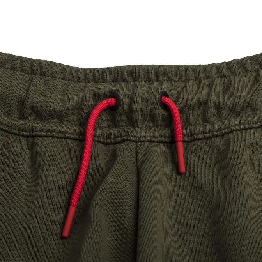 Nike Sweatpants NSW Tech Fleece - Rough Green/University Red Yellow Kids 4 Nike Sweatpants NSW Tech Fleece - Rough Green/University Red Yellow Kids - Image 2