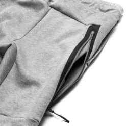 Nike Sweatpants NSW Tech Fleece - Grey Heather/Black Kids -Sports Clothing acebad7525bf
