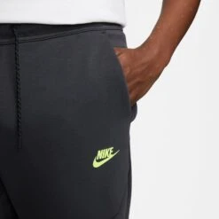 Nike Sweatpants NSW Tech Fleece - Anthracite/Volt -Sports Clothing af3f2cd8fd85