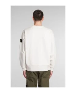 Stone Island Sweatshirt In Beige Cotton -Sports Clothing b0a1eeb0c171299252bc9cd73dc55c7a