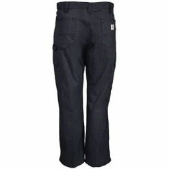 Carhartt Pants: Men's B342 BLK Black Ripstop Cotton Cargo Work Pants -Sports Clothing b342blk carharttb 01