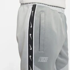 Nike Sweatpants NSW Repeat - Smoke Grey/White -Sports Clothing b5420b38c033