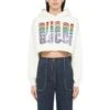 Gucci Cropped Sweatshirt With Embroidery -Sports Clothing b77cddef611d88d41bc54ff2454eca7e