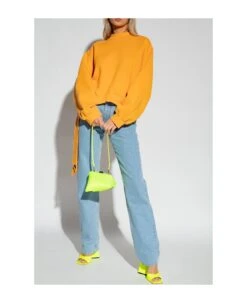 Pet Oversize Asymmetric-hem Sweatshirt -Sports Clothing b974158c748d738a89d937766dccc8c3