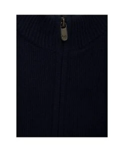 Il Gufo Blue Knit Zip-up Sweatshirt In Cotton Baby -Sports Clothing ba298d47fa0711307e72d22a5a54eddc