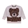 FENDI Wool Sweatshirt With Bear -Sports Clothing c42a1d3dfb2df0e3290244f4afa823ed