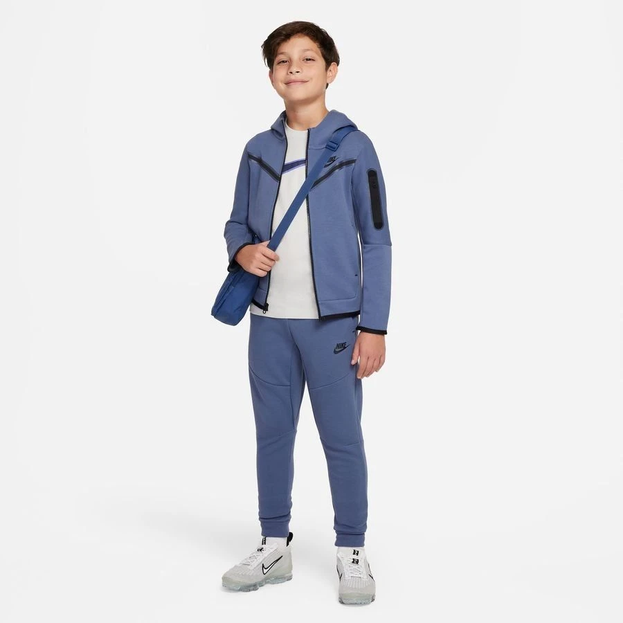 Nike Sweatpants NSW Tech Fleece - Diffused Blue/Black Kids 8 Nike Sweatpants NSW Tech Fleece - Diffused Blue/Black Kids - Image 6