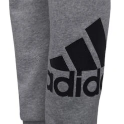 Adidas Sweatpants Colourblock - Medium Grey Heather/Black Kids -Sports Clothing c5135c74f9d9