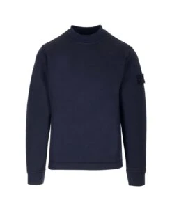 Stone Island Blue 'ghost' Sweatshirt