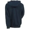 Carhartt Sweatshirts: Men's Navy Blue Water Repellent 100614 472 Zip Sweatshirt -Sports Clothing carhartt 100614 472 b 01