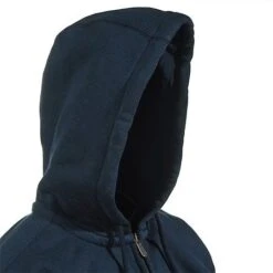 Carhartt Sweatshirts: Men's Navy Blue Water Repellent 100614 472 Zip Sweatshirt -Sports Clothing carhartt 100614 472 h 01