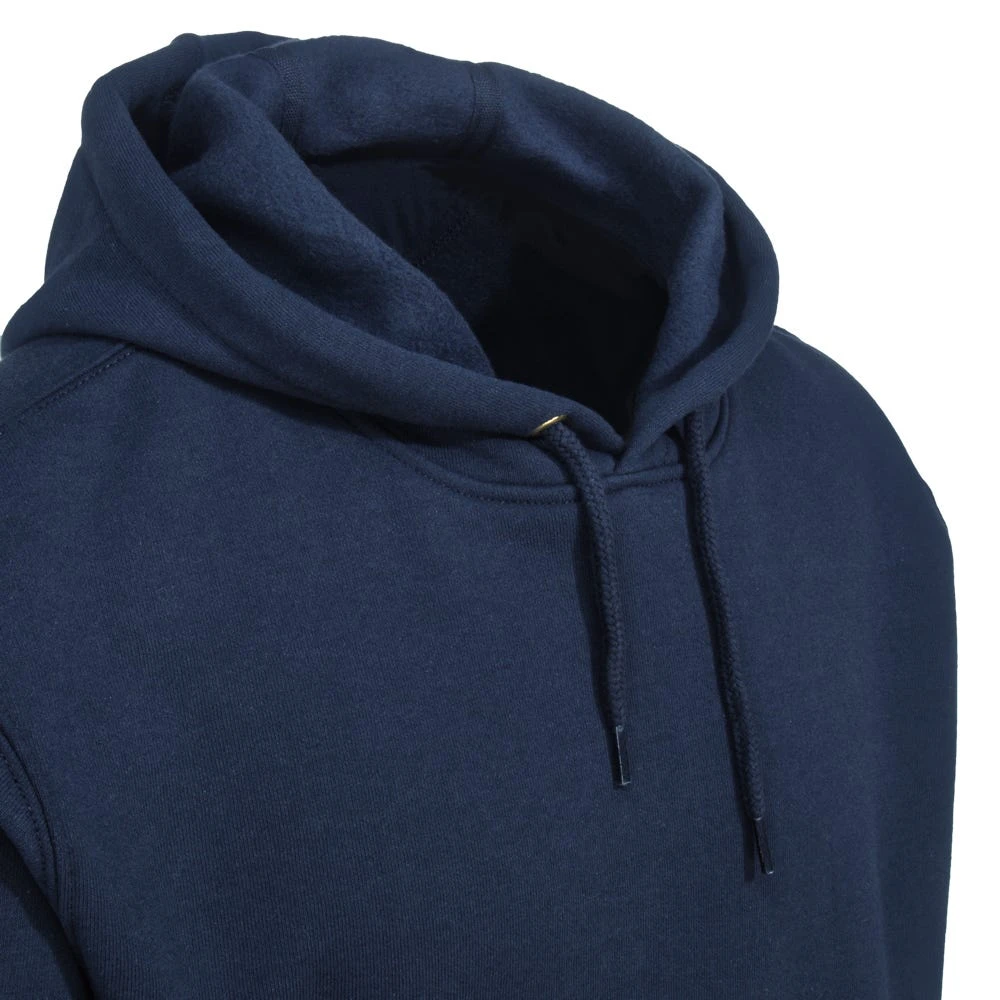 Carhartt Sweatshirts: Men's K288 472 New Navy Blue Midweight Hooded Logo Sweatshirt 4 Carhartt Sweatshirts: Men's K288 472 New Navy Blue Midweight Hooded Logo Sweatshirt - Image 2